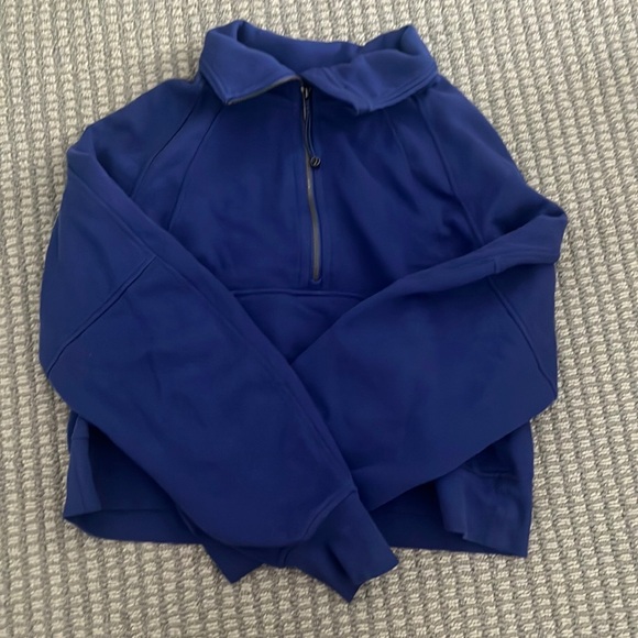 Lululemon scuba oversized funnel half zip - Picture 2 of 3